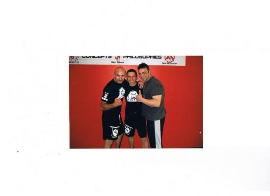 Sifu Robert Parmakovski, coach Michel Dolago et Stan the Man