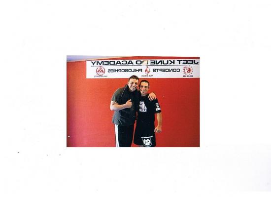Stan the man, Champion du monde de kick boxing, et coach Michel Dolago